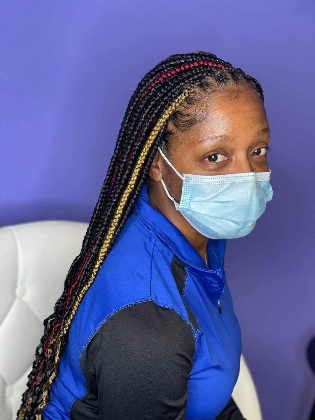 Med Knotless braids ArikesBraids