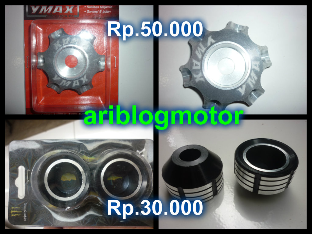 ARIPITSTOP » Pasang Accesories YMAX Di X-RIDE