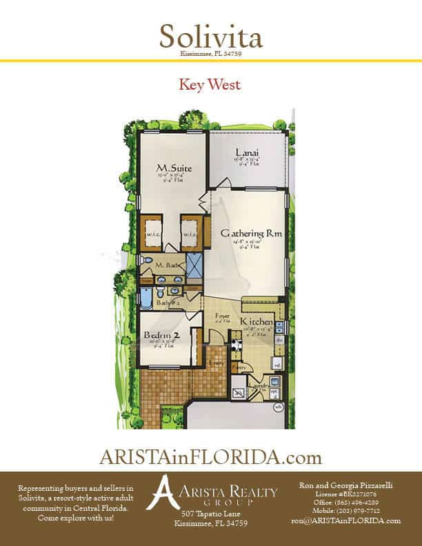 Solivita Floor Plans Solivita Model Homes