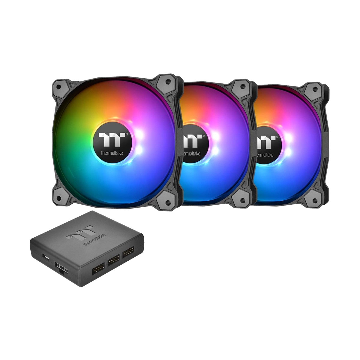 Thermaltake Pure Plus RGB 12 Radiator Fan TT Premium Edition 3Pack