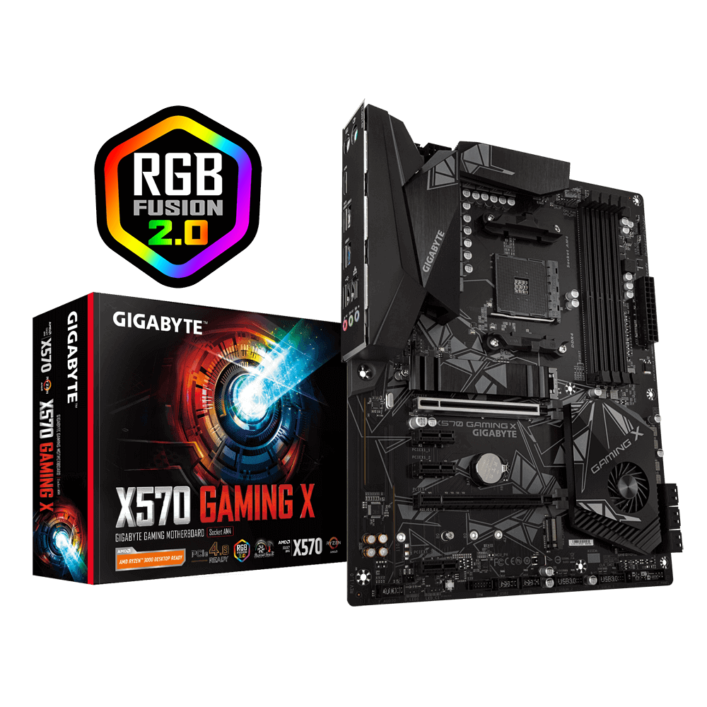 Gigabyte AMD X570 GAMING X Motherboard with 10+2 Phases Digital VRM