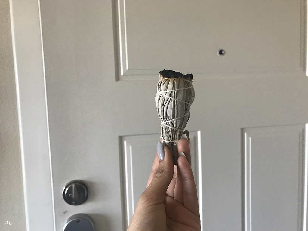 How to Sage Your Home Healing Crystals