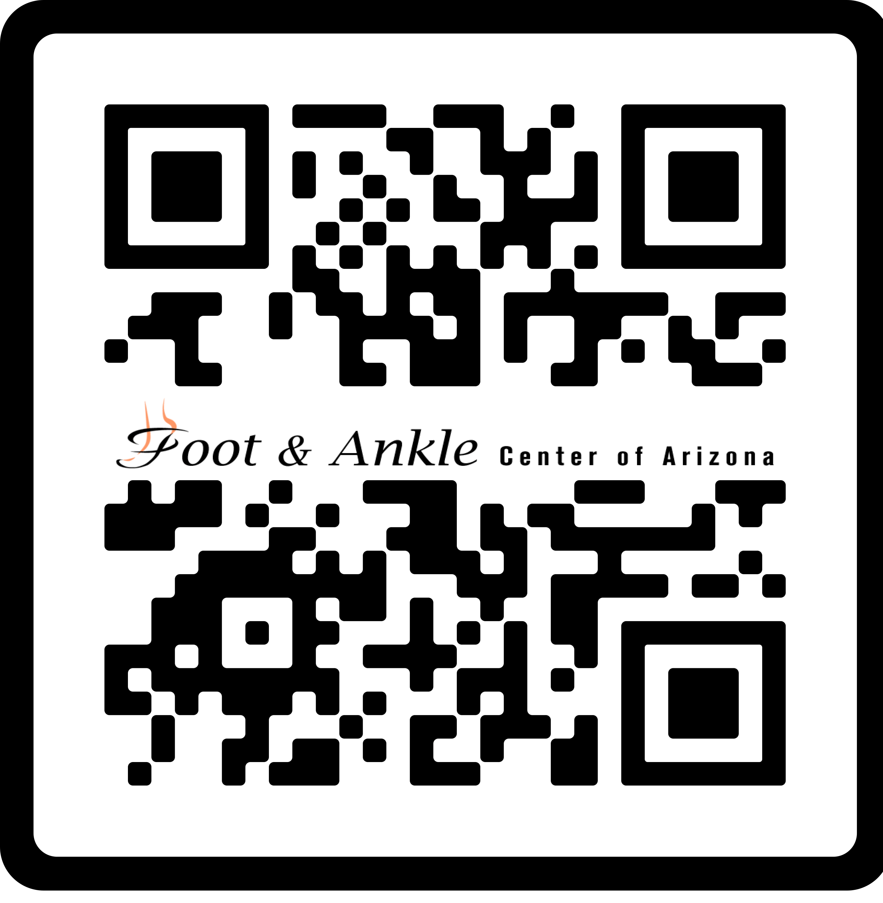 QR code Arizona Foot