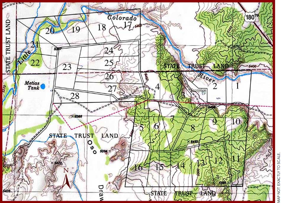 Topo Maps Arizona Land for Sale