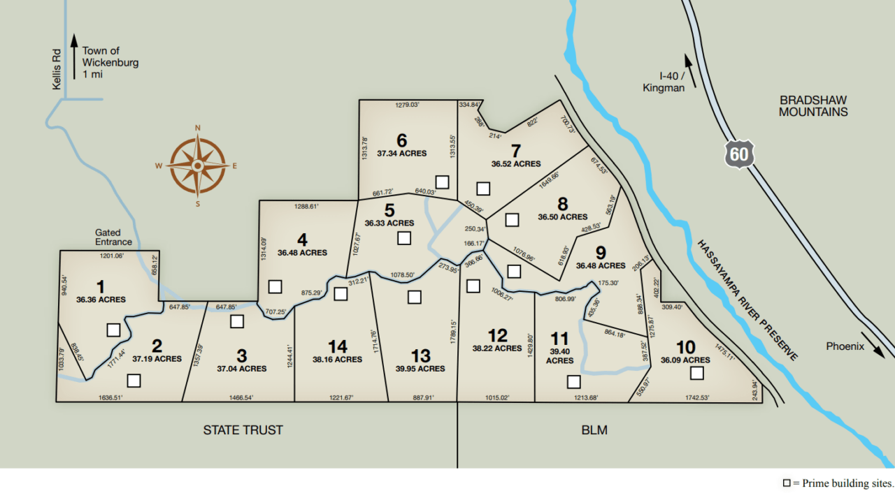 Wickenburg Mountain Ranch Arizona Land for Sale