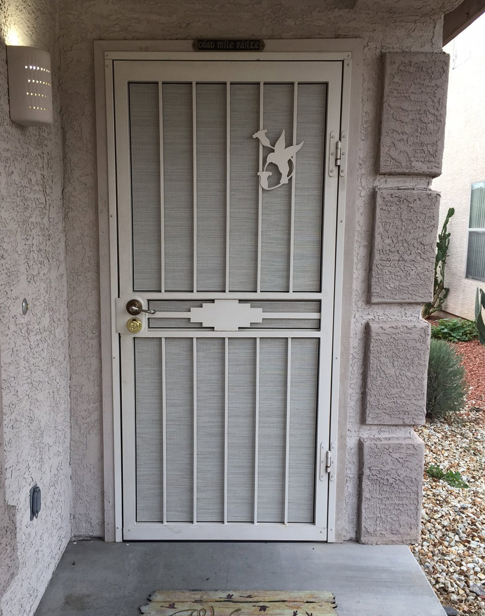 Security Doors Arizona Sun Screen