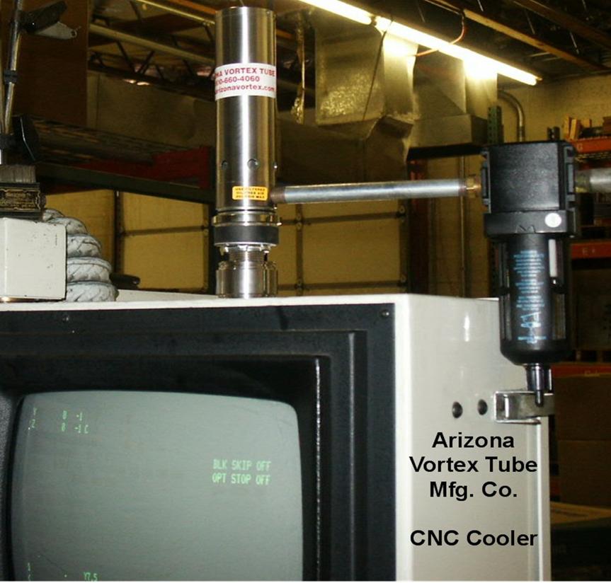 CNC Coolers Arizona Vortex Tube Manufacturing Company