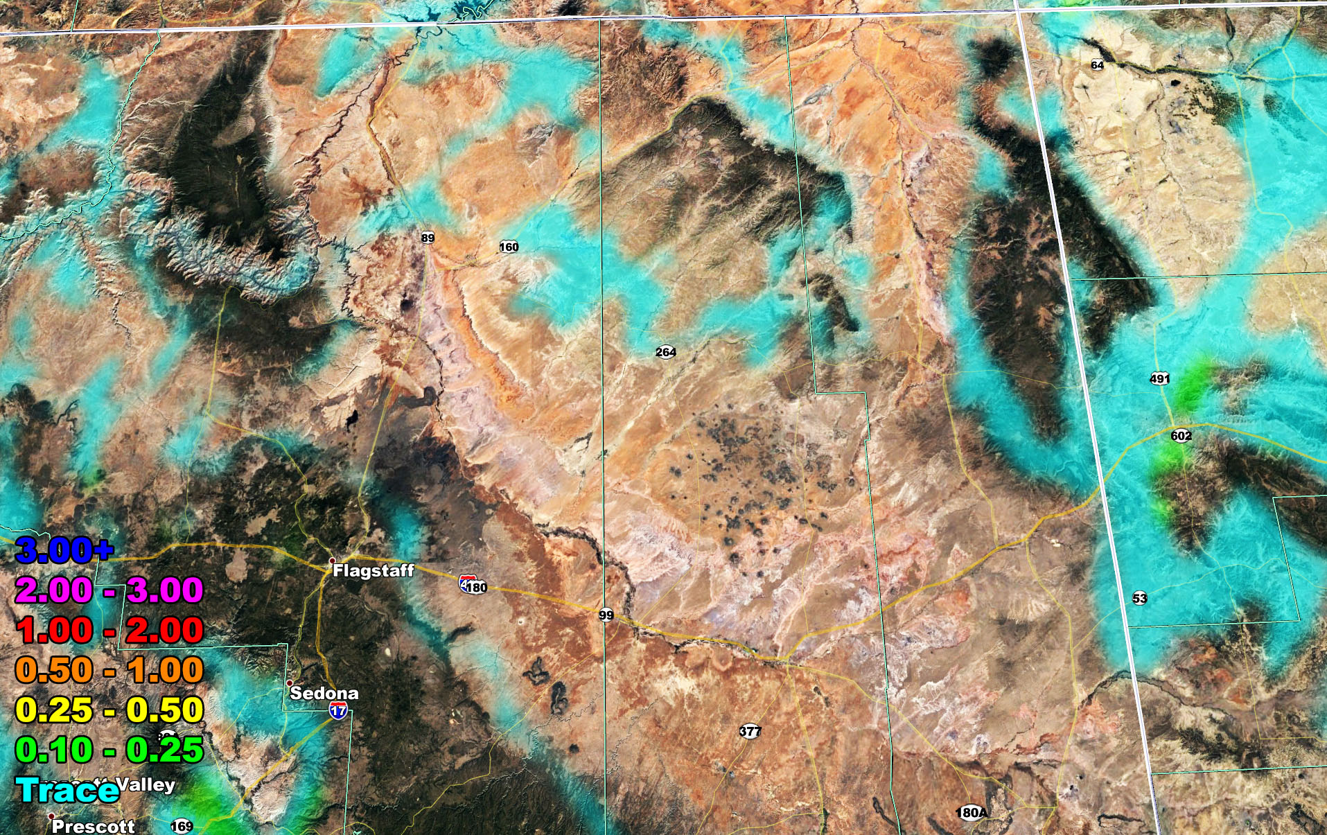 Weather System To Affect Arizona Wednesday into Wednesday Night; Full