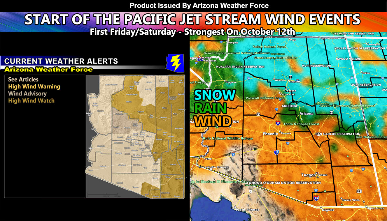Statewide Wind Event With Double Storm Systems For Some, Damaging Winds For Others, Flagstaff’s