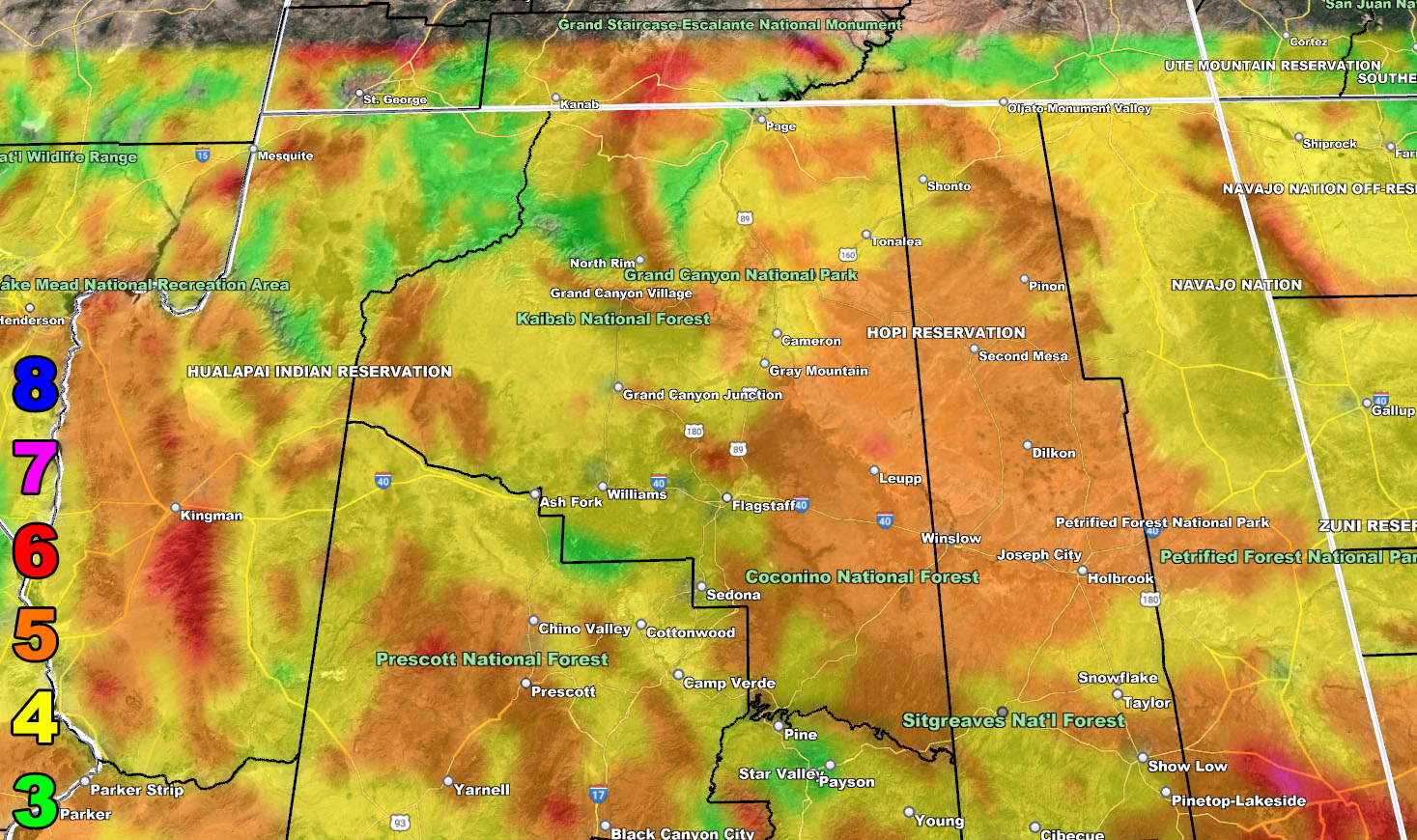 FINAL FORECAST Alaskan Storm System To Move Through Arizona Wednesday