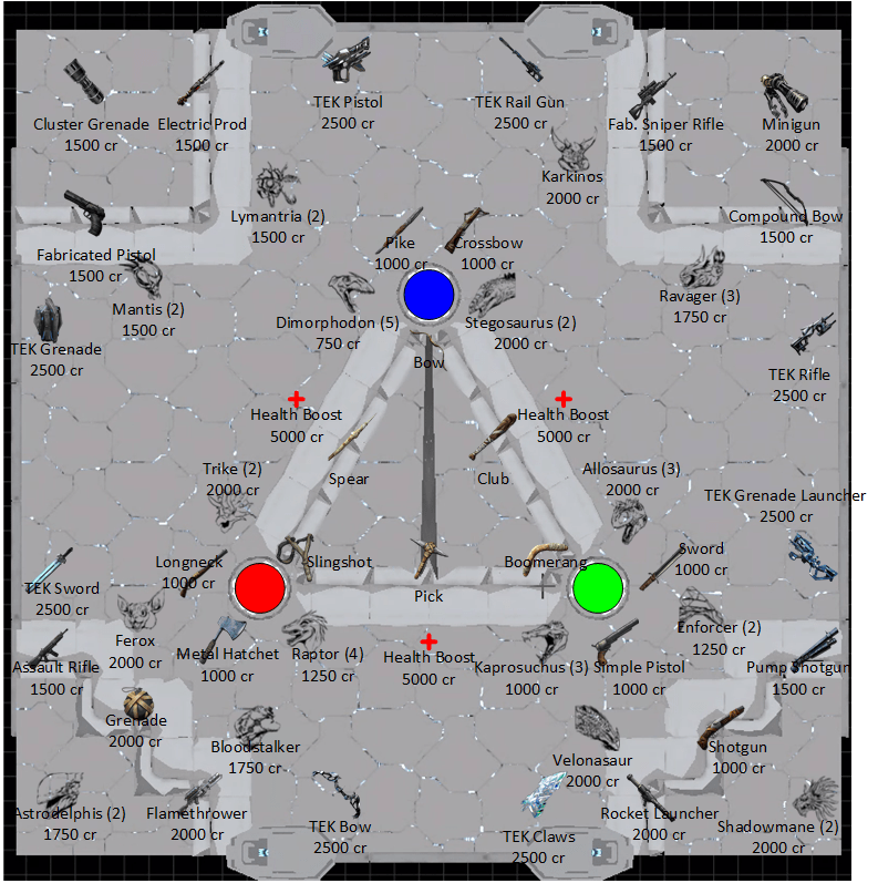 Ark Genesis Terminal Map