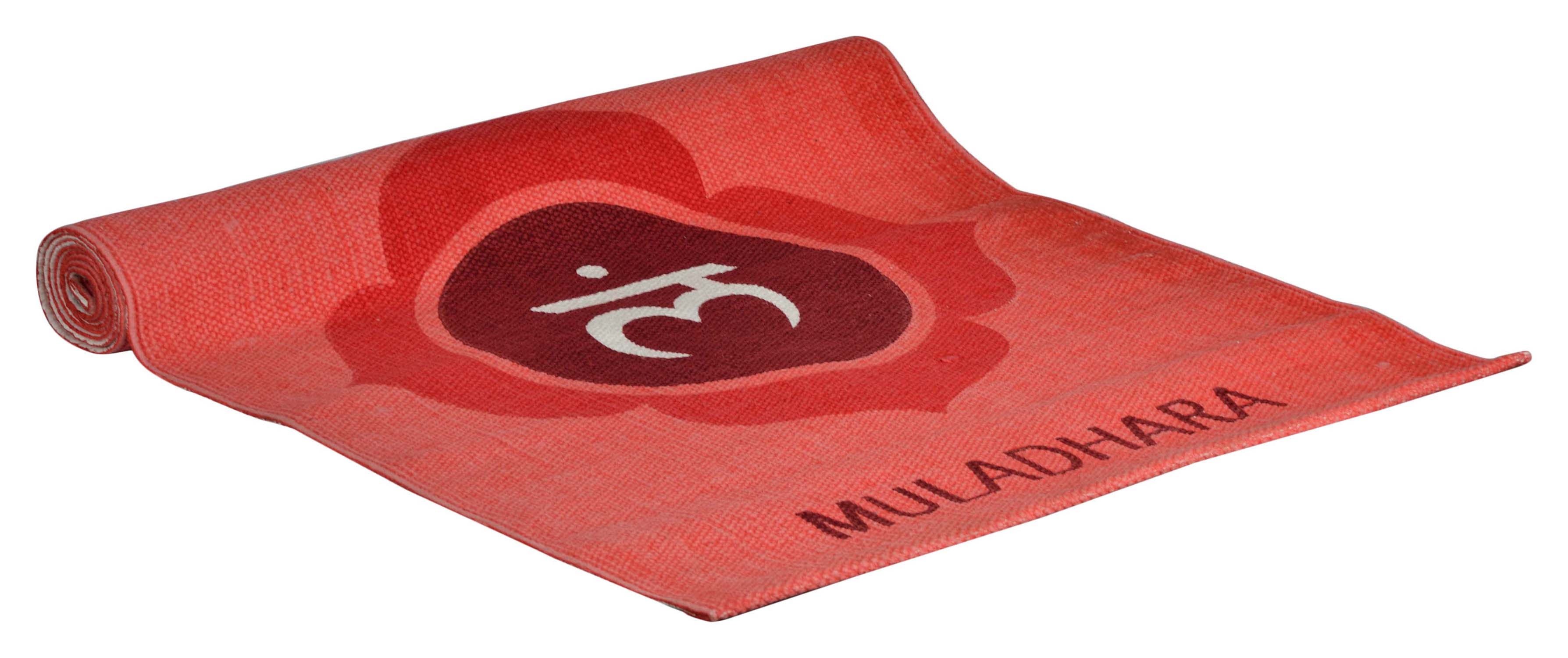 Muladhara Chakra Cotton Yoga Mat