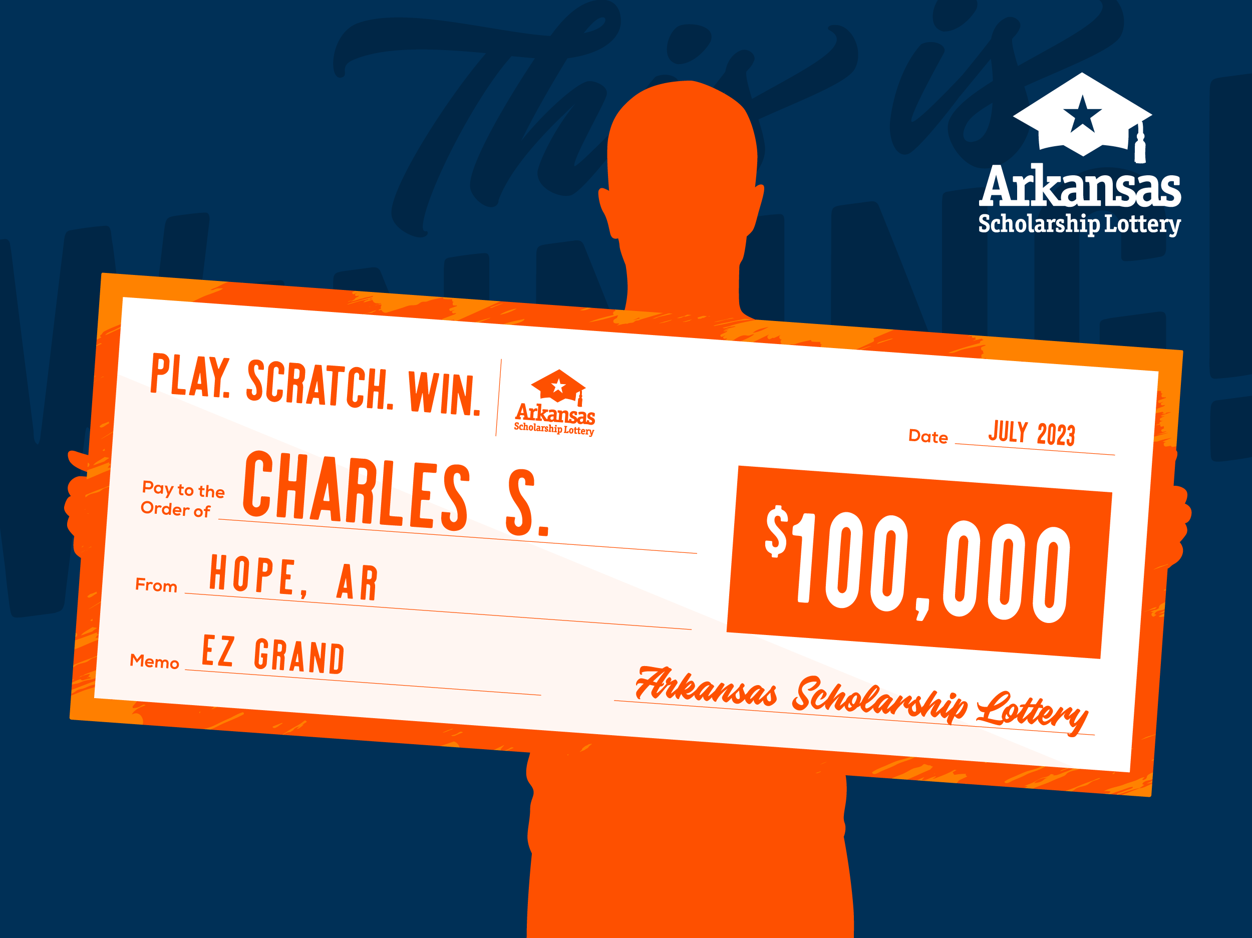 Hope man's 100K lottery ticket among several recent winnings in Arkansas