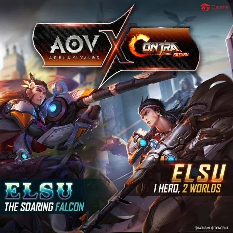 First Crossover Hero Between AOV and Contra Return Launched by Garena