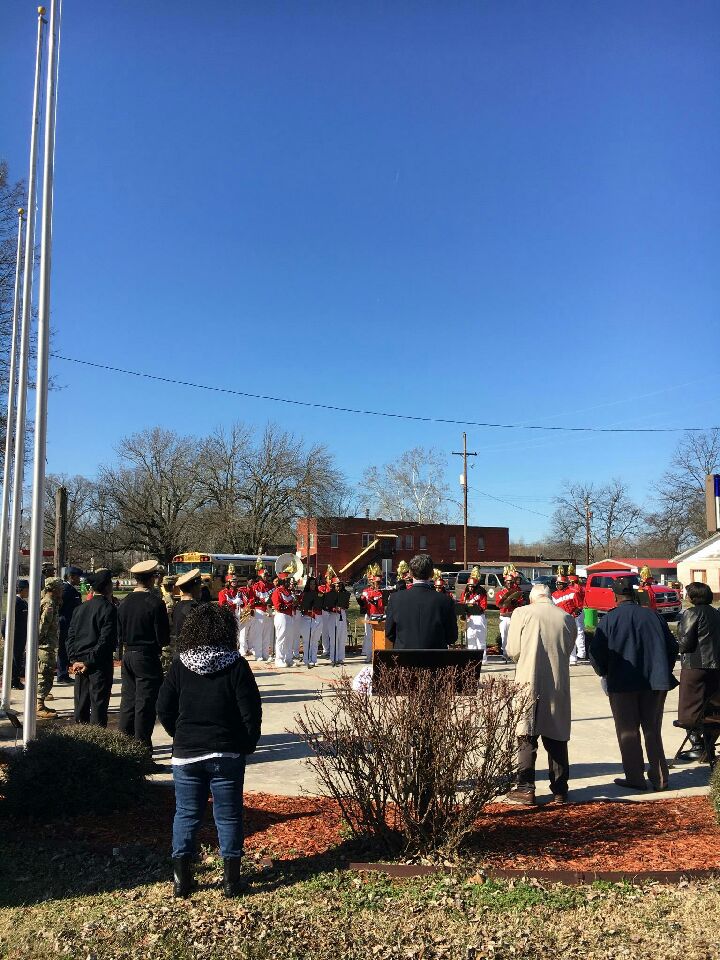 A Arkansas Flag Wabbaseka Memorial