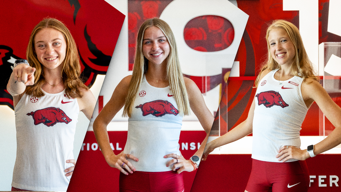 Arkansas Razorback Women’s Track and Field Three Standout