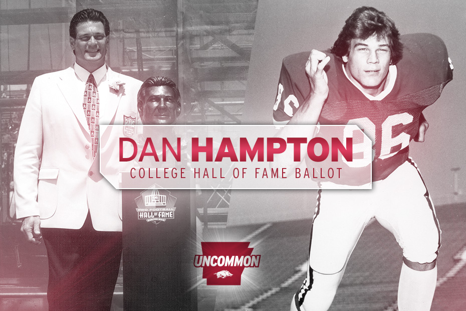 Former Hog Dan Hampton on Hall of Fame Ballot Arkansas Razorbacks
