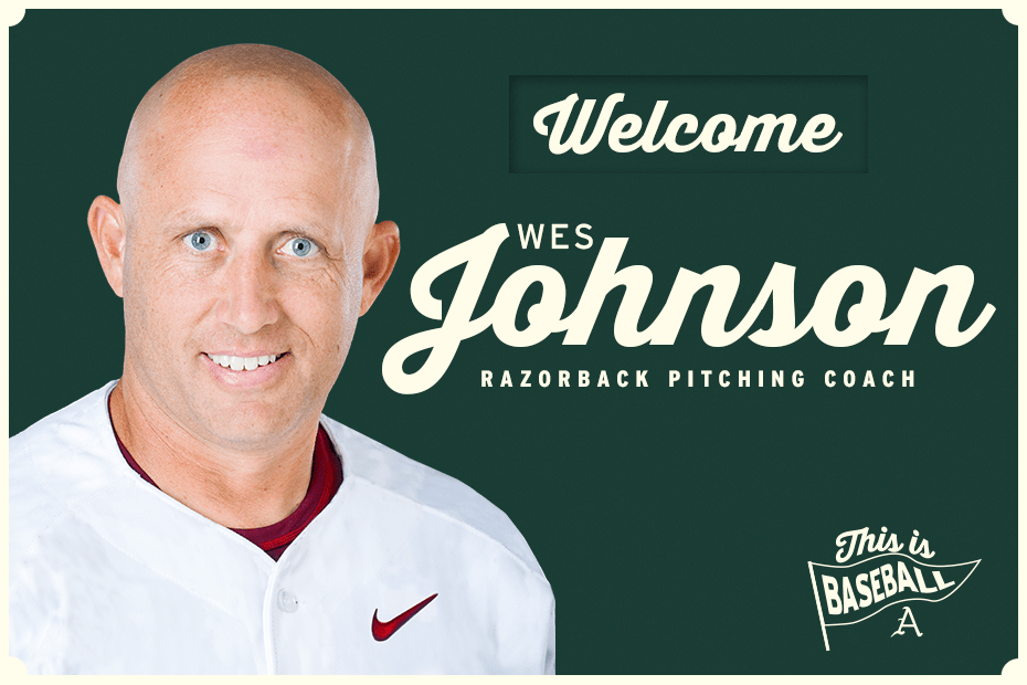 Wes Johnson Hired As New Razorback Pitching Coach Arkansas Razorbacks