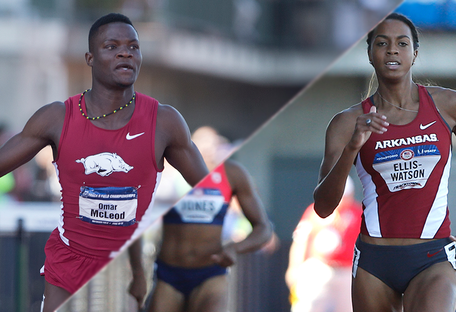 Arkansas Picks Up Third Olympic Qualifier Arkansas Razorbacks