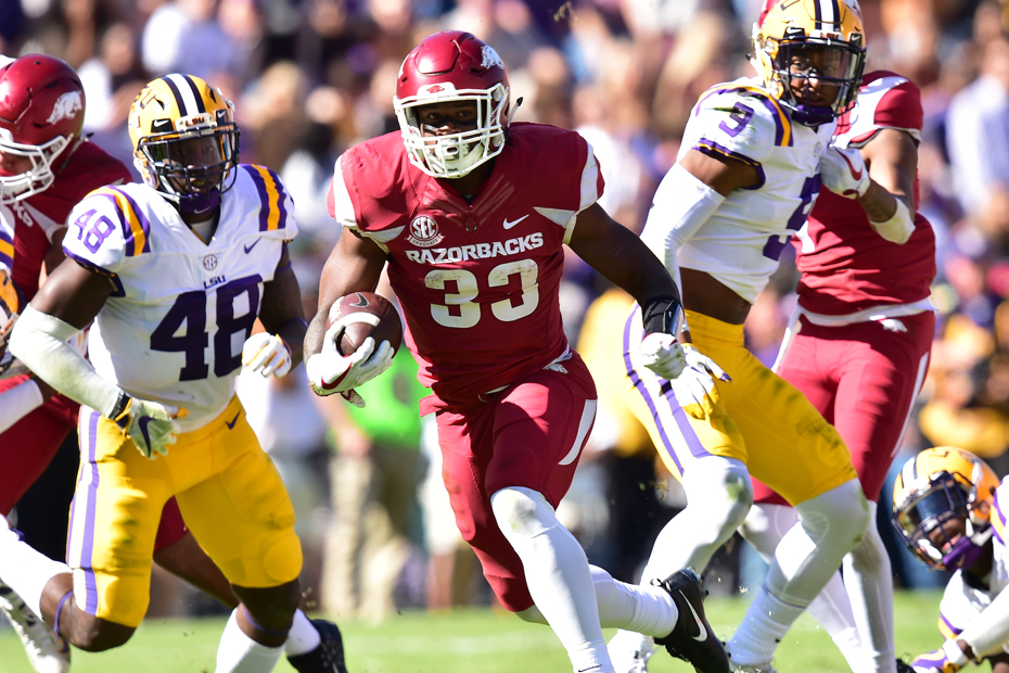 Arkansas Falls To No. 24 LSU in Baton Rouge Arkansas Razorbacks