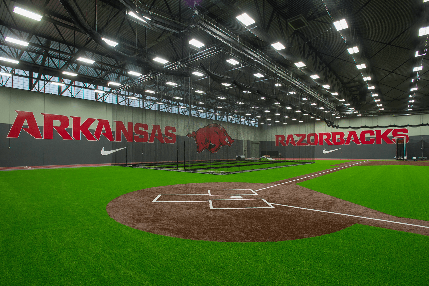 Fowler Family Baseball & Track Training Center Arkansas Razorbacks