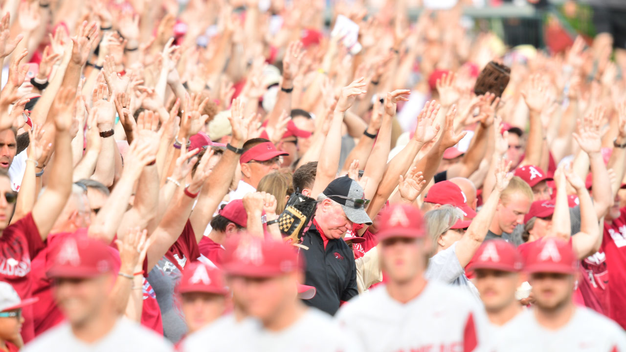 BaumWalker Stadium Tops Nation In Postseason Attendance Arkansas