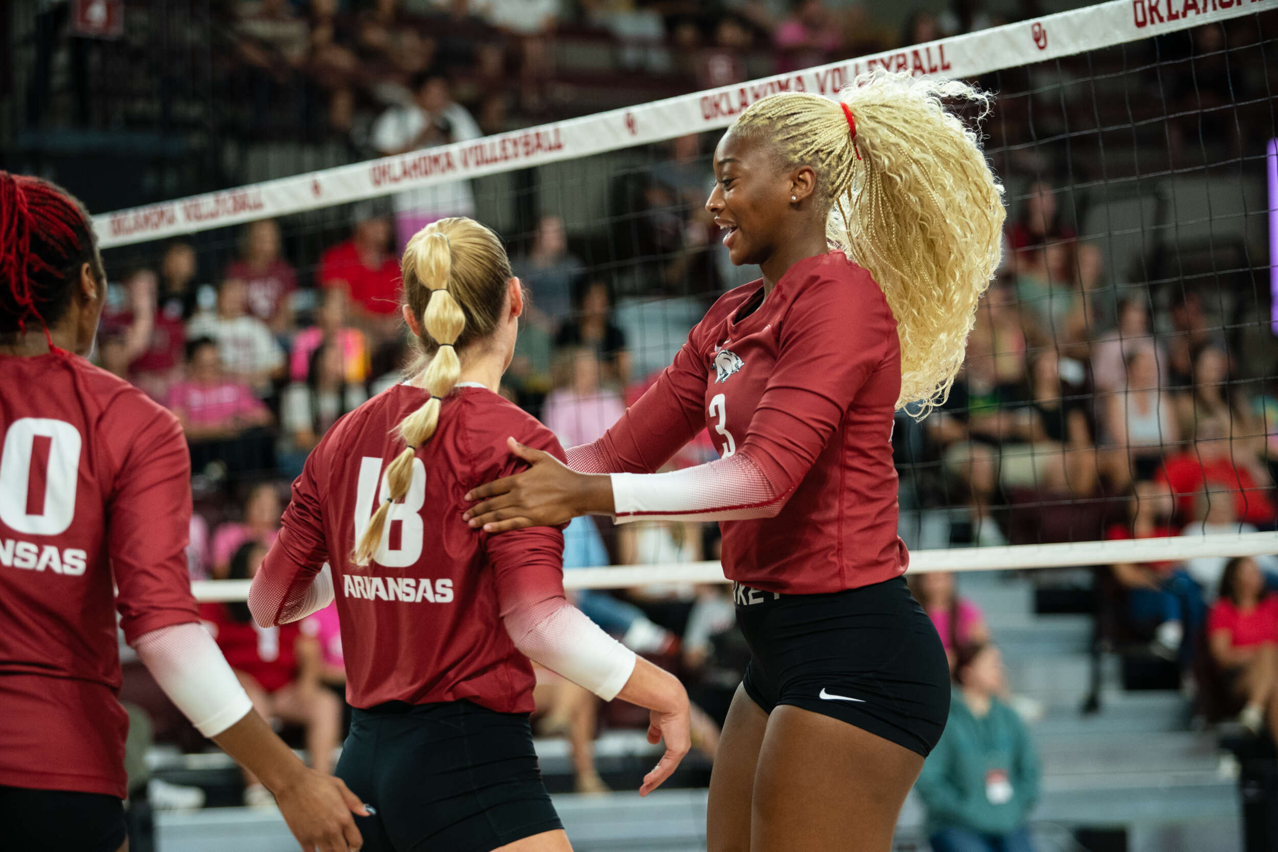 Arkansas Takes Down Oklahoma in Four Sets on Sunday | Arkansas Razorbacks