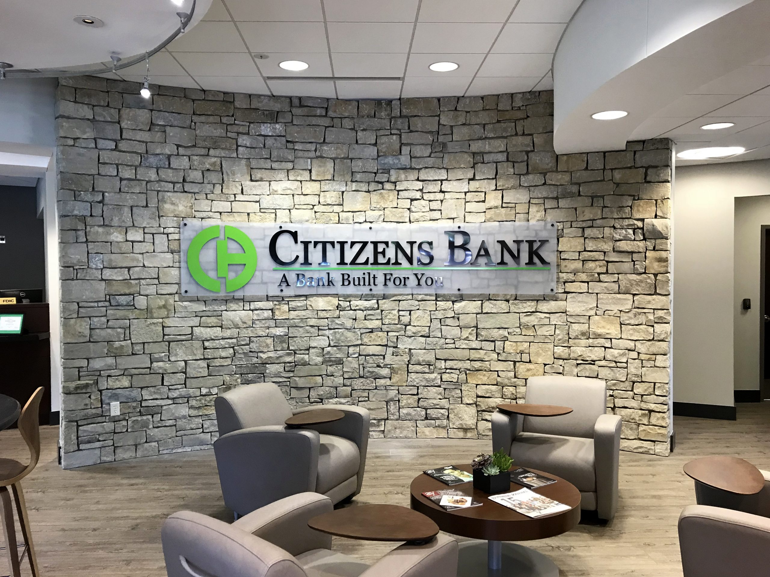 Citizens Bank Interior Signs Arkansas Sign & Banner