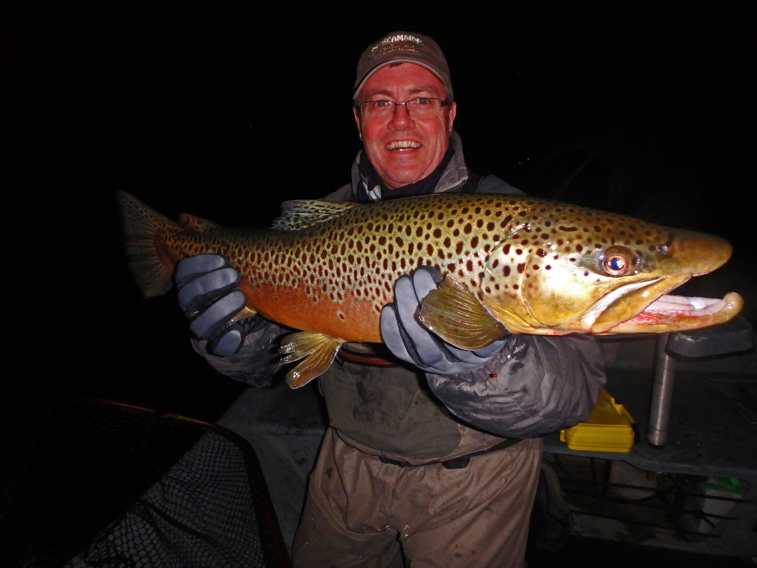 Night Time Fly Fishing Is Coming Next Month Big Browns! White River