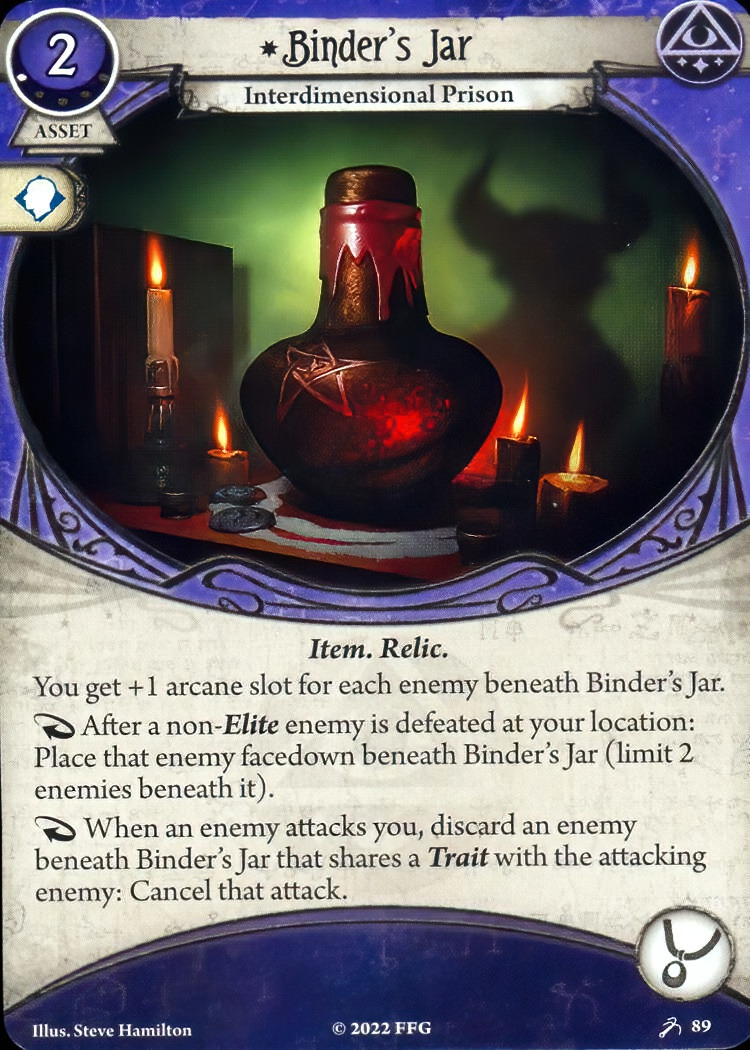 Binder's Jar · ArkhamDB