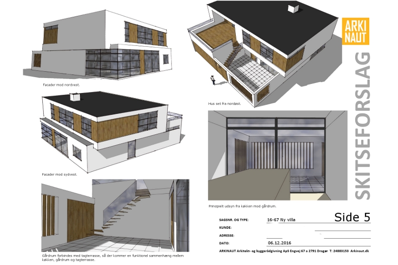 villa i to plan, udenfor Vejle Arkinaut ApS
