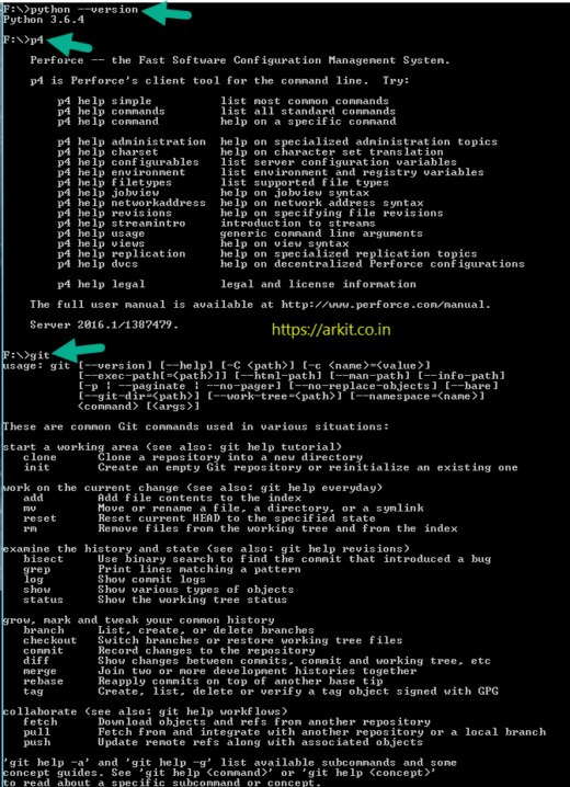 HowTo Migrate Perforce Depot To Git Or Bitbucket gitp4 ARKIT