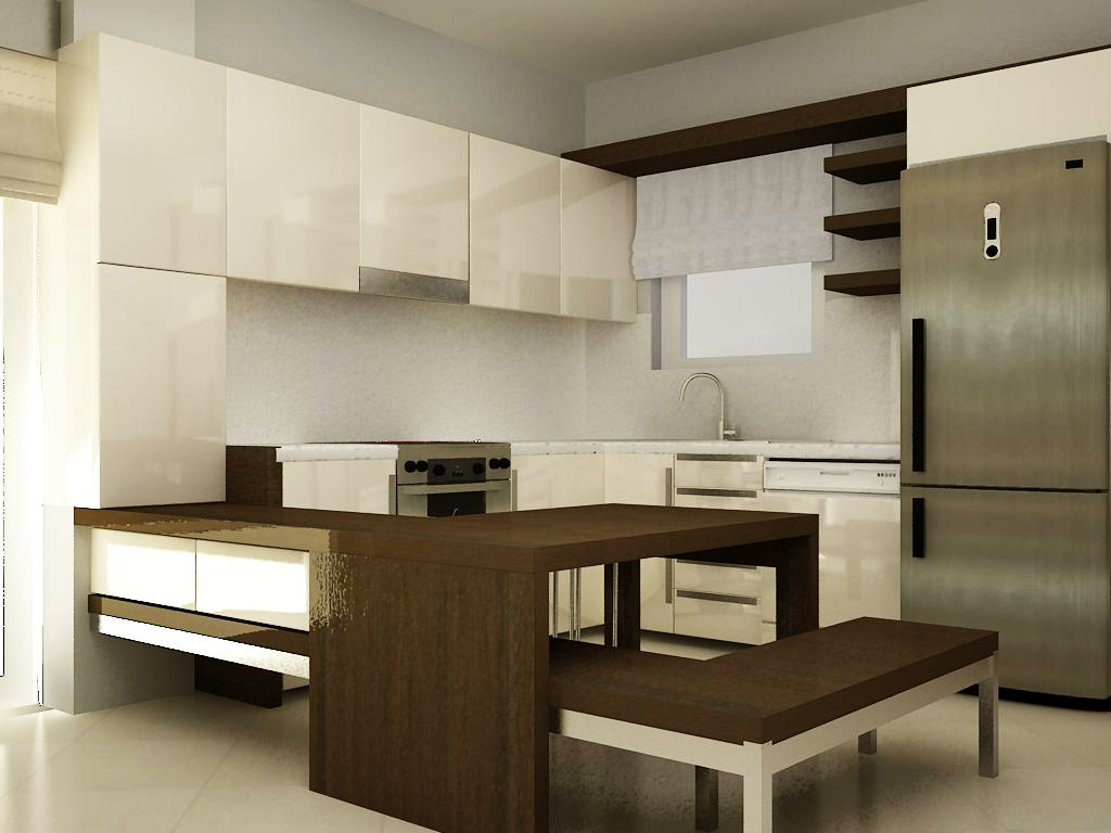 Kitchen design for an apartment, Kalamata, Greece Arki Topo