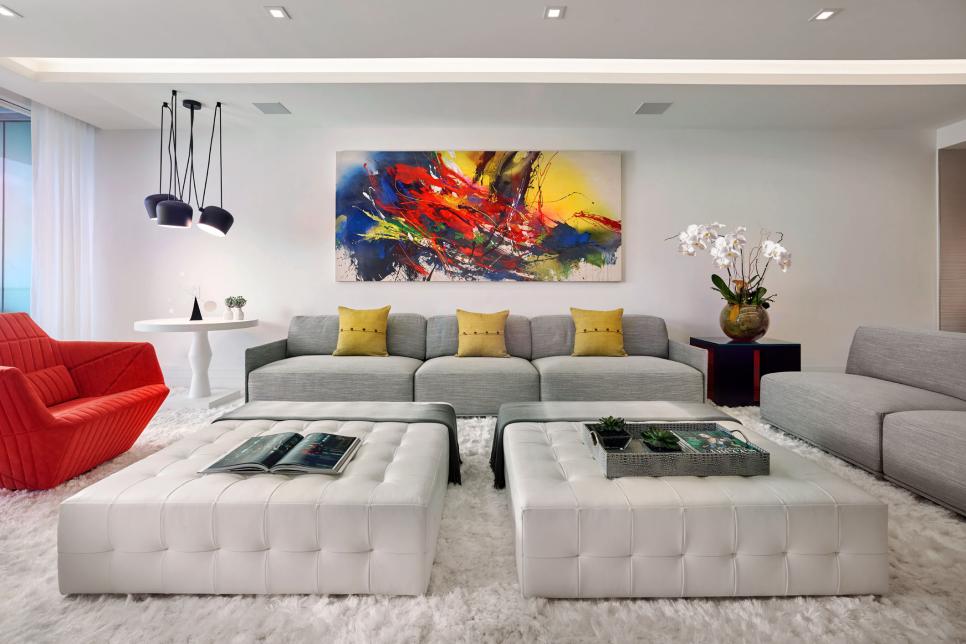 Sala de Estar Moderna +80 Projetos Originais e Inspiradores para 2021