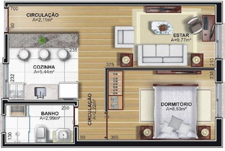 Plantas de Descubra Qual a Melhor Opção Para Você e 60+ Ideias