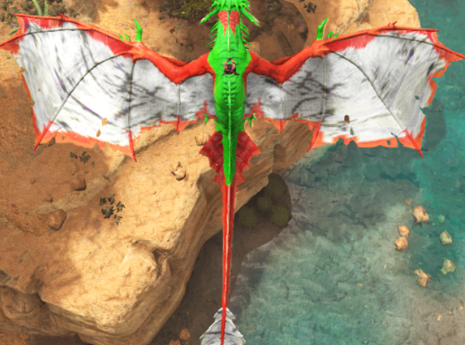 Poison Wyvern ARKPaint The Best Paint ARK Warpaint ARK Survival Evolved Skins Paints Warpaints