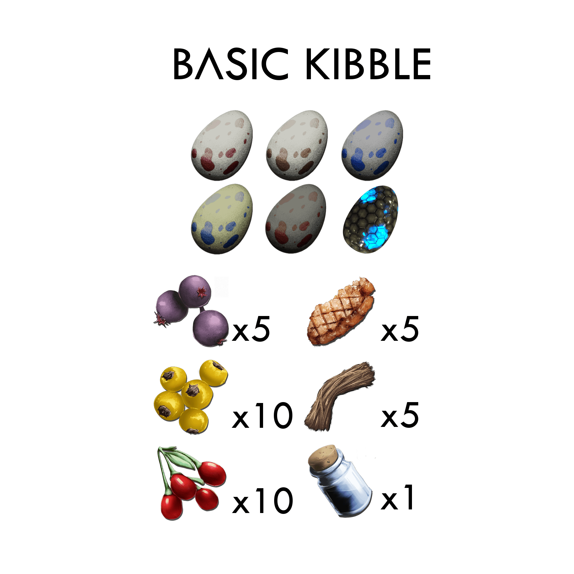 Updated Kibble Recipes ARKPaint The Best Paint ARK Warpaint ARK