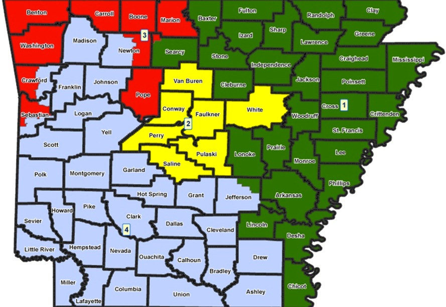 Bill filed to redraw congressional districts Arkansas Times