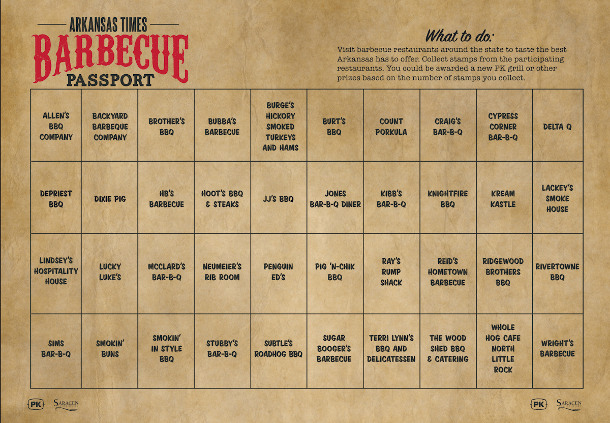 The Arkansas Barbecue Trail Arkansas Times