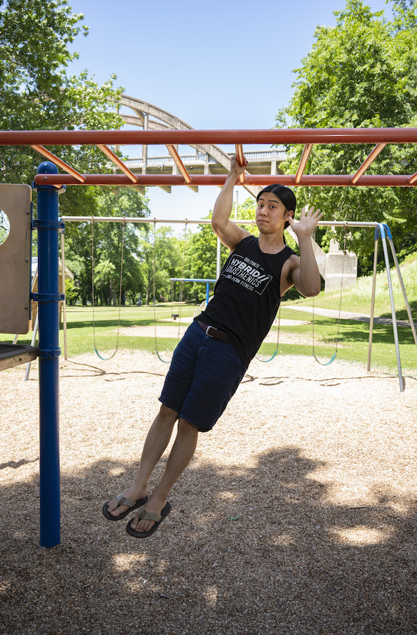 Mountain Home fitness influencer Hampton Liu knows you can do it