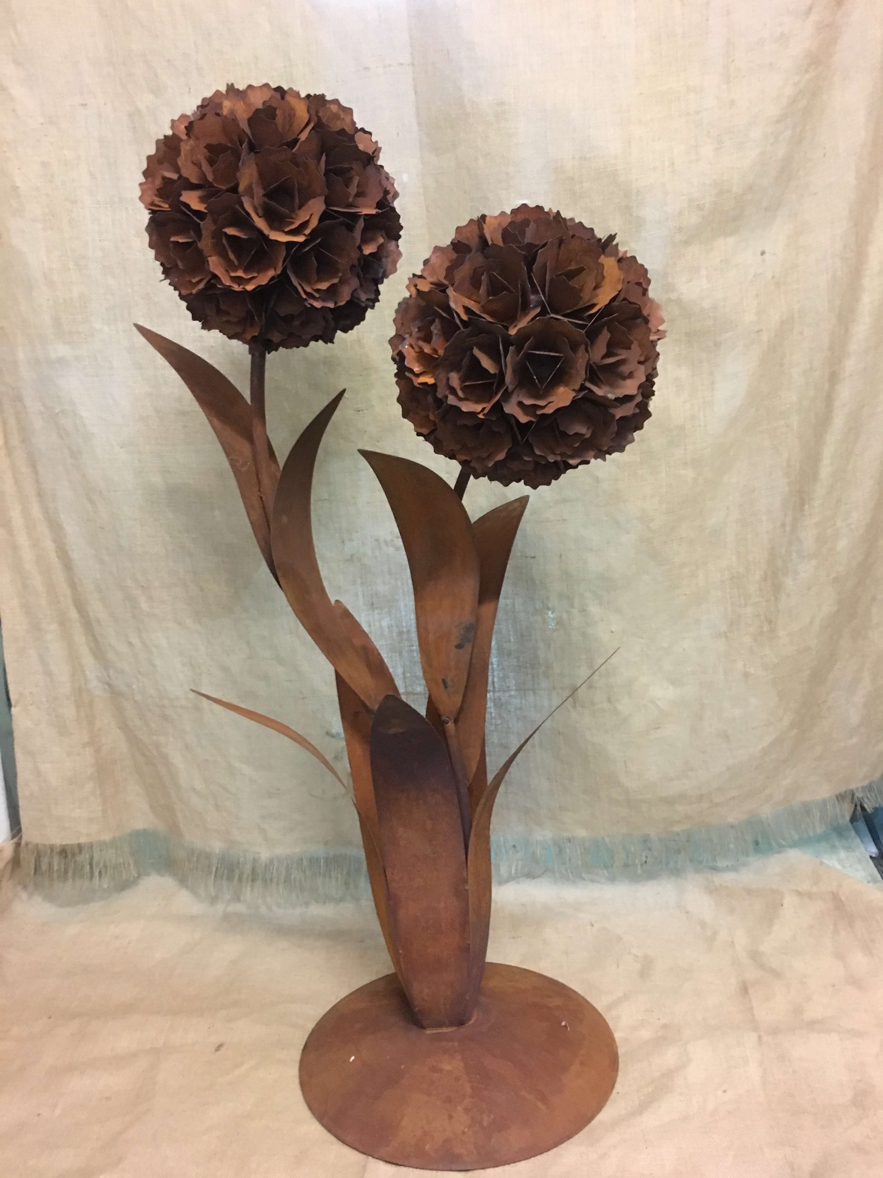 Metal flowers (XL Double stem) — Ark Vintage Vintage, Retro, Urban