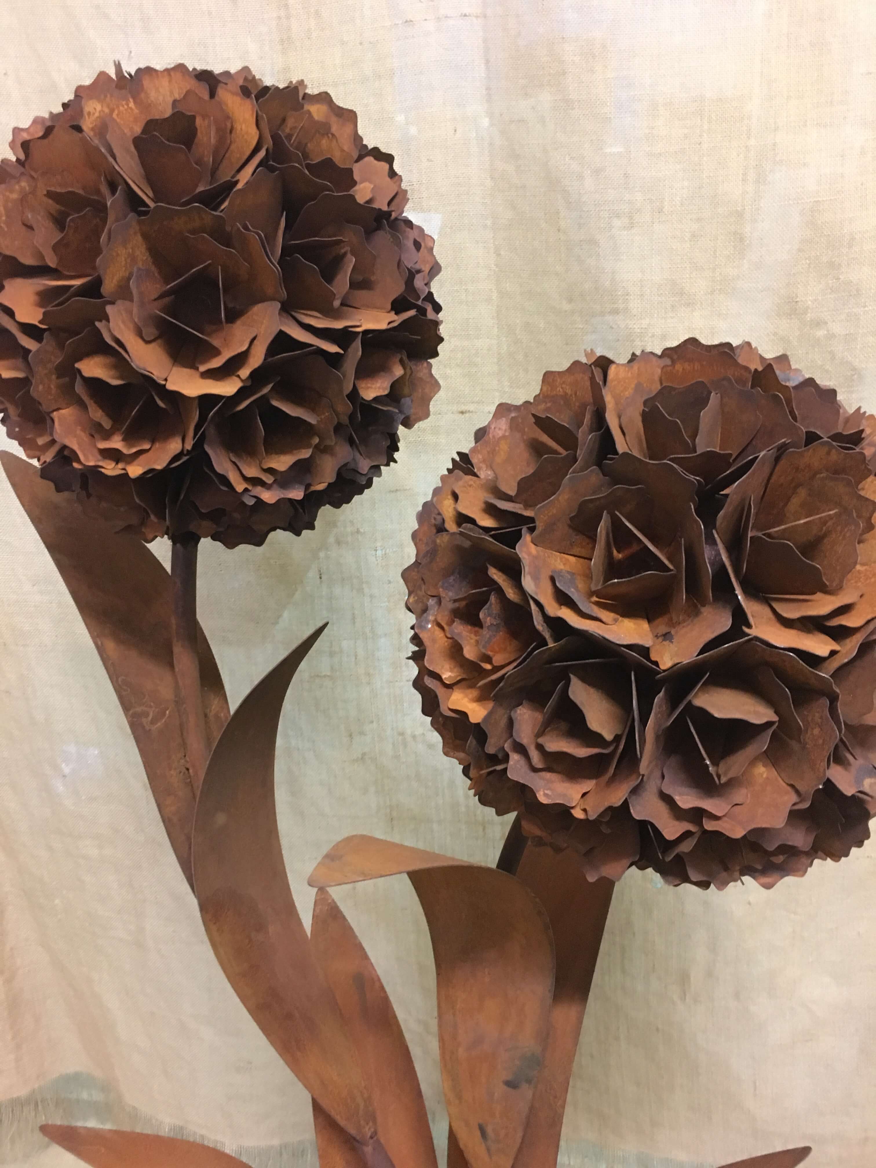 Metal flowers (XL Double stem) — Ark Vintage Vintage, Retro, Urban