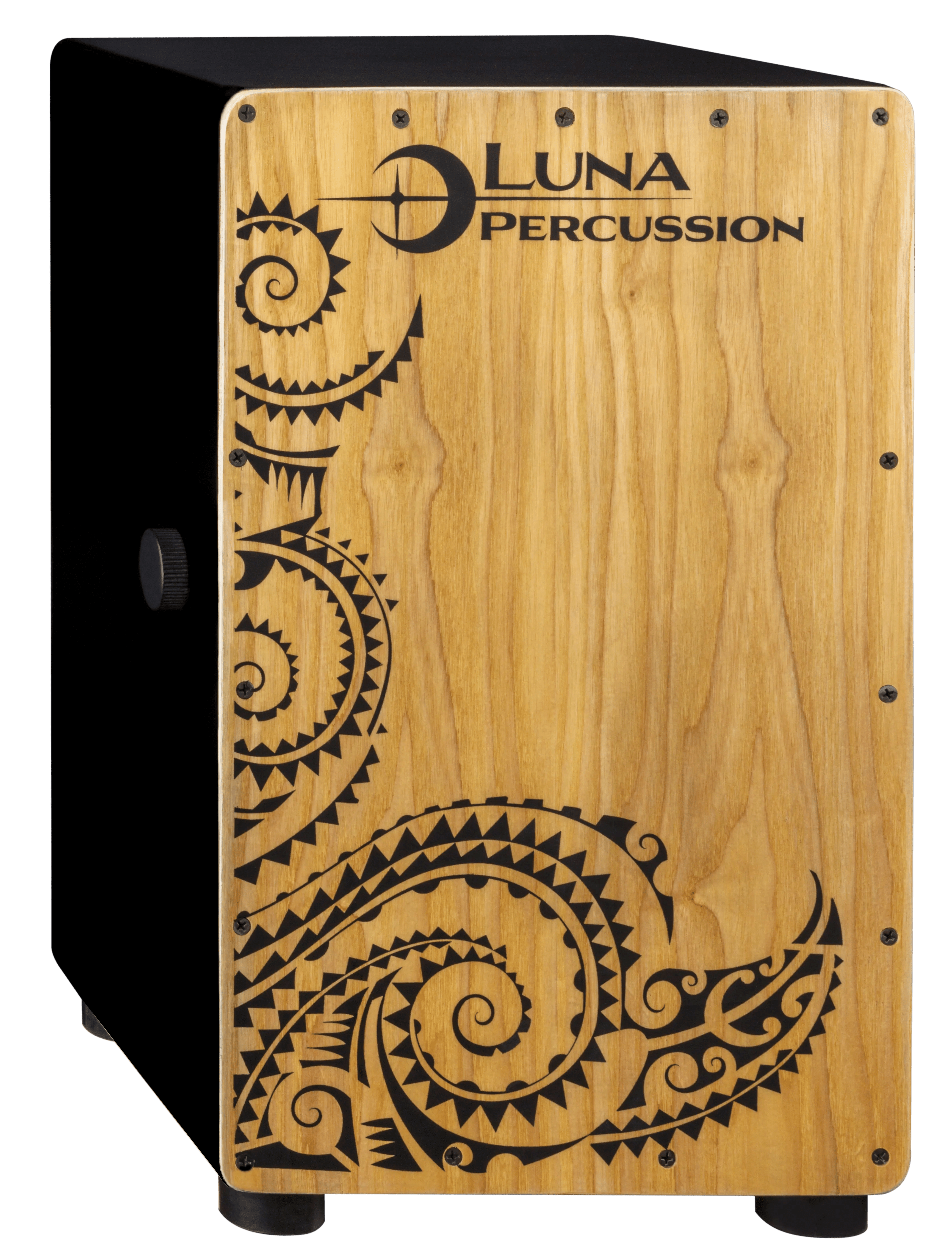 Luna Tattoo Cajon - Satin Black | Luna Guitars 841_x_640_png
