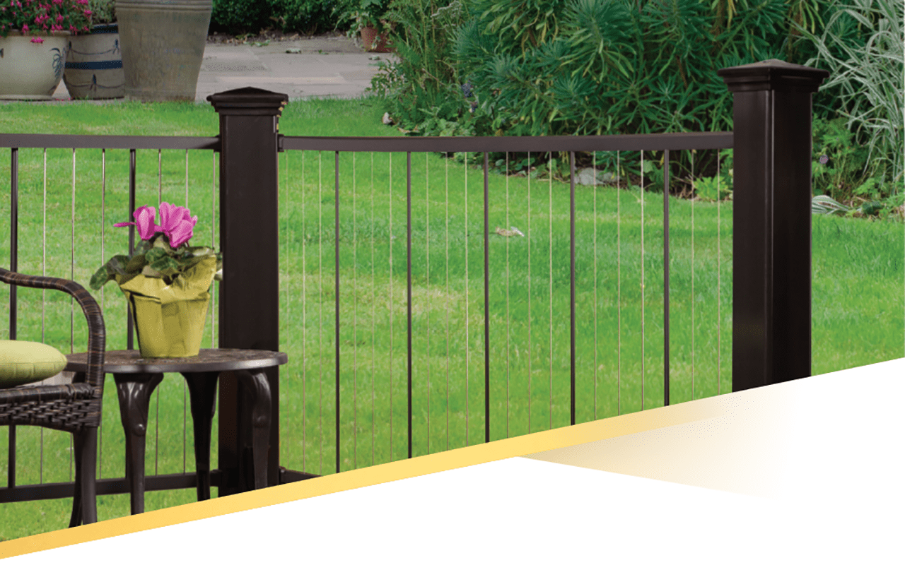 Pvc Deck Rail System Custom pipe railing system Contemporary