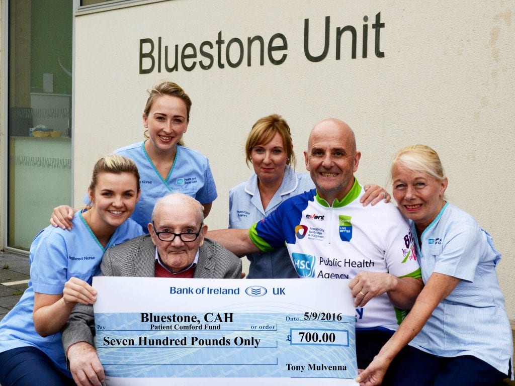 Father and son’s ‘thankyou’ to Craigavon Hospital unit for exceptional care Armagh I