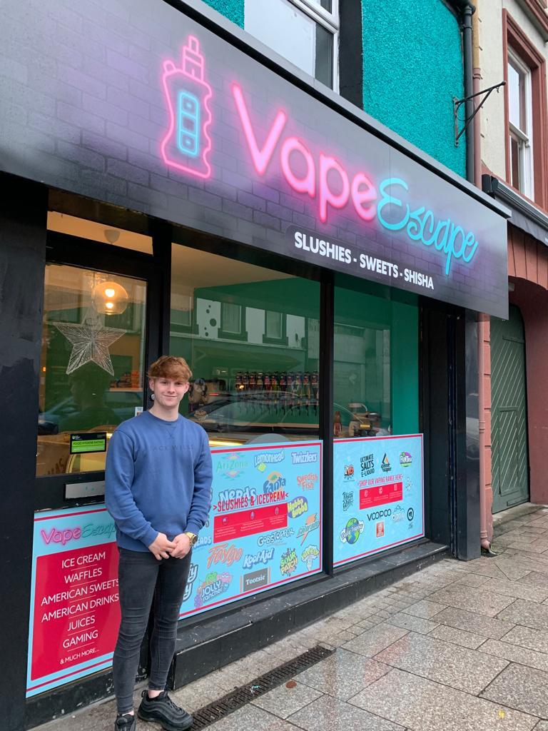 Setting up in business more than just a pipe dream for Christopher as