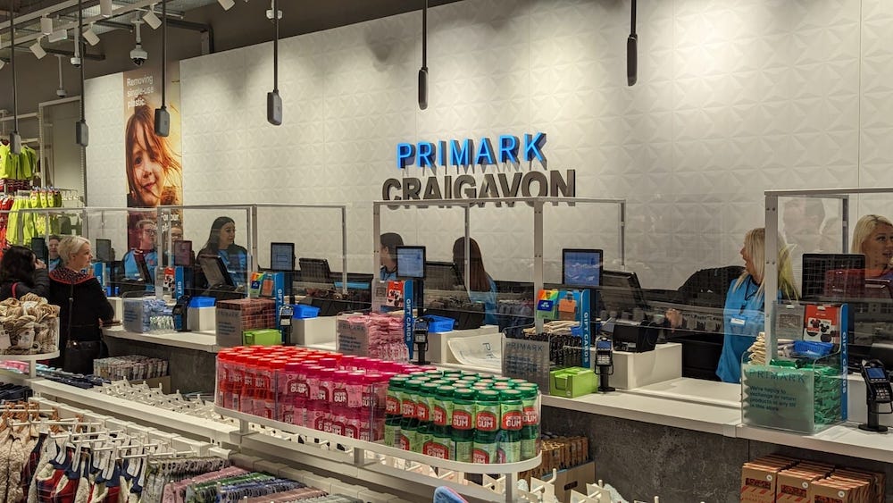 Doors open at new Primark store in Craigavon with 140 jobs created