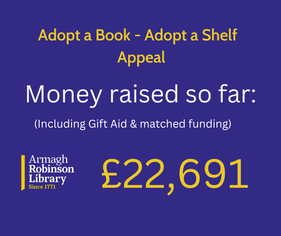 Adopt a Book Adopt a Shelf Appeal November 2022! Armagh Robinson