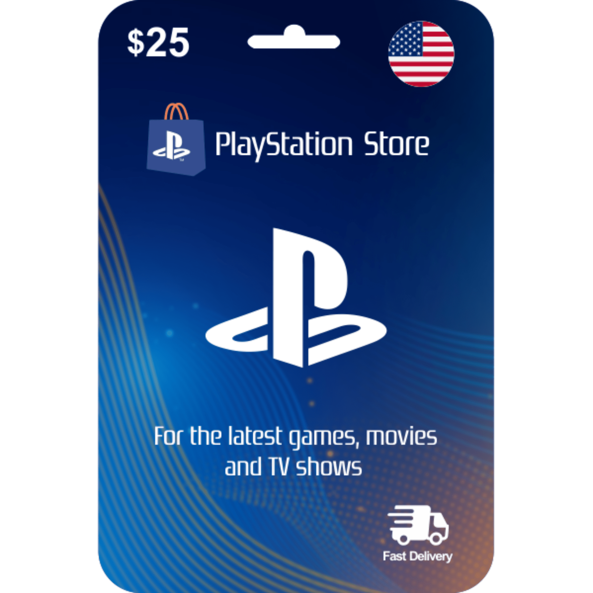 Buy Playstation Network PSN 25 (USA) Arman Cards