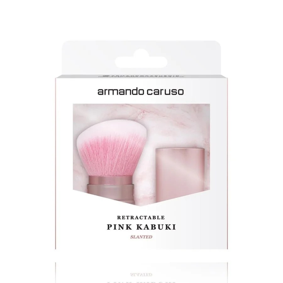 Armando Caruso 1001 Retractable Slanted Pink Kabuki Brush Armando Caruso